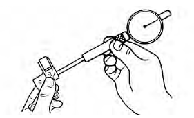 Checking the rocker arms and rocker arm shafts