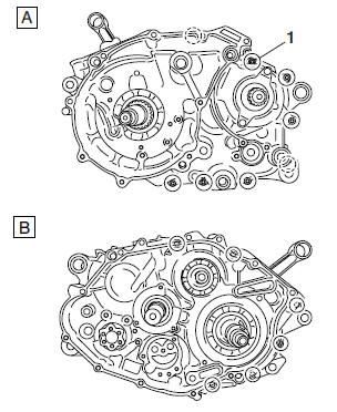 Assembling the crankcase