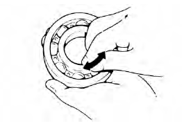 Checking the bearings and oil seals