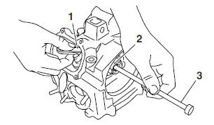 Installing the camshaft and rocker arms