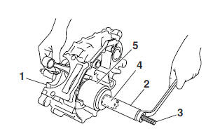 Installing the crankshaft