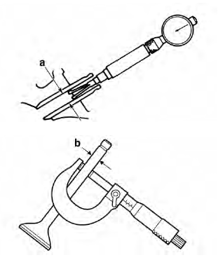 Checking the valves and valve guides