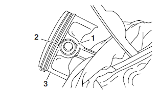 Removing the cylinder and piston