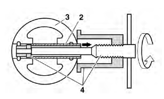 Removing the cylinder and piston