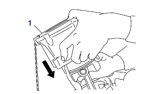 Installing the piston and cylinder