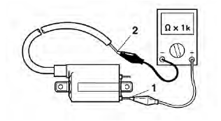 Checking the ignition coil