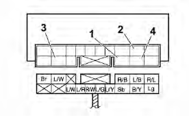 Relay unit (starting circuit cut-off relay)