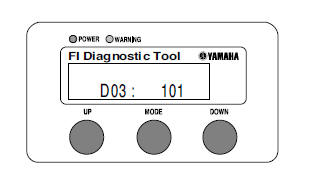 Setting the diagnostic mode